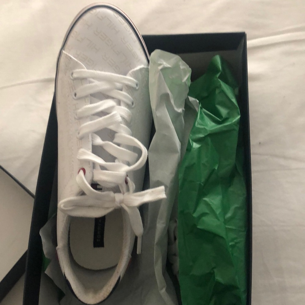 LIKE NEW, lightly worn once, TH sneakers